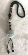 Large Jade Buddha Tassel