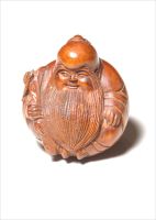 Netsuke Long Life God